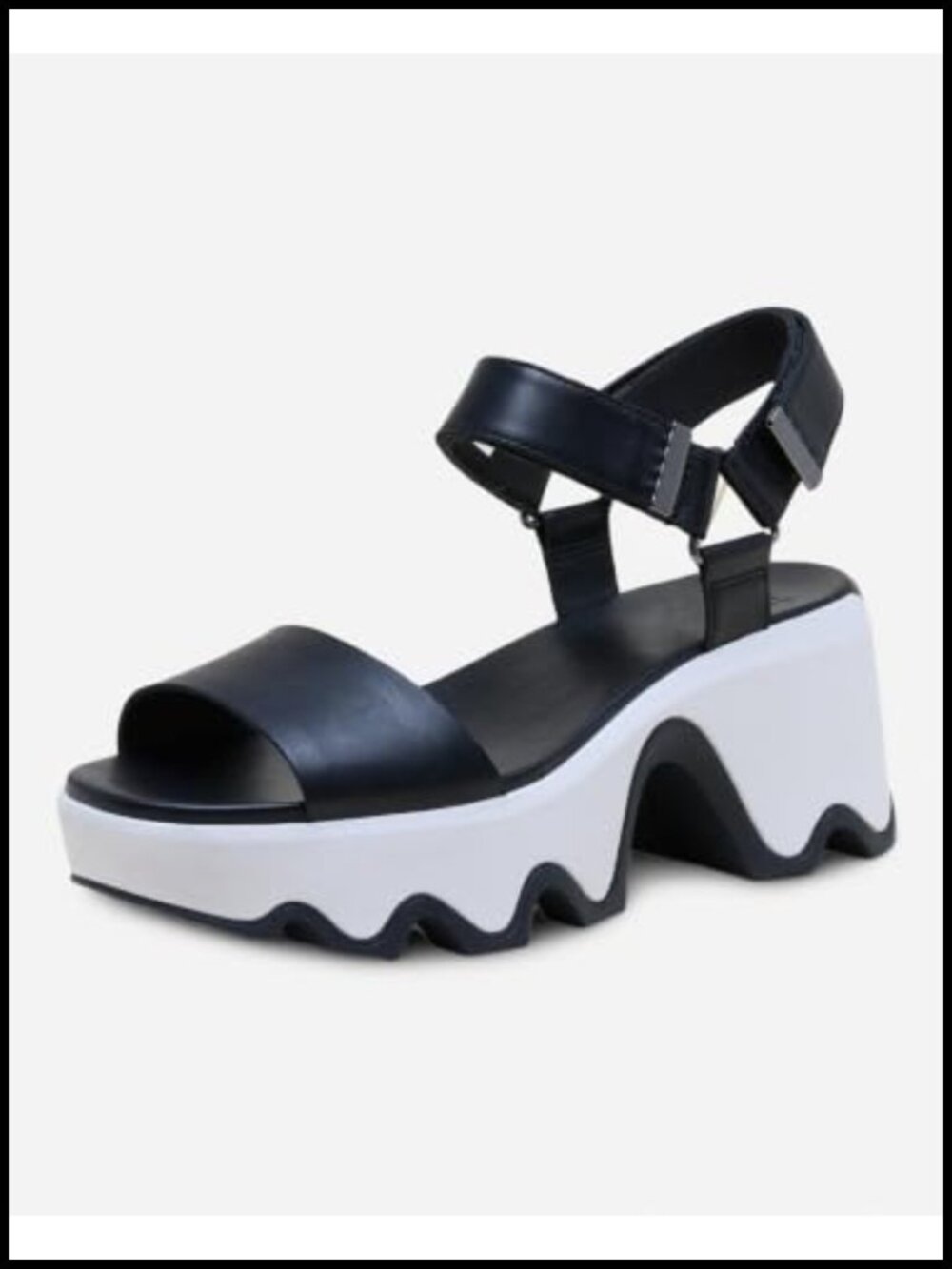 Women's Kinetic Aura Y-Strap Sandals, Full Grain Leather, Adjustable Straps
